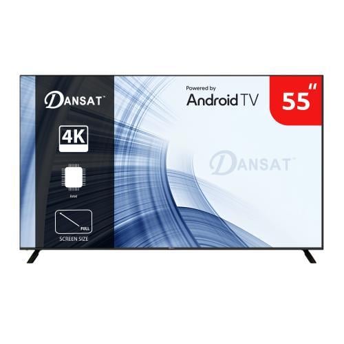 شاشة دانسات 55 بوصة سمارت اندرويد 13  DTD55BU 4K SMART