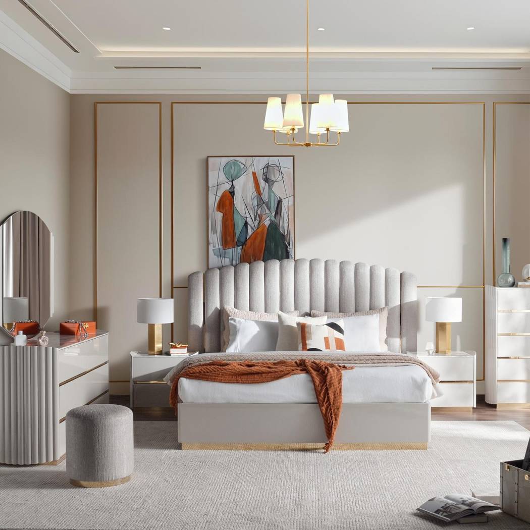 غرفة نوم مودرن 6 قطع 