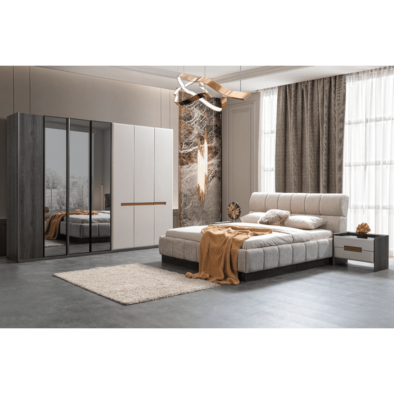 غرفة نوم مودرن 6 قطع 